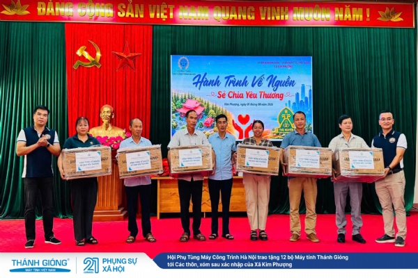 MÁY TÍNH THÁNH GIÓNG ĐỒNG HÀNH CÙNG HỘI PHỤ TÙNG MÁY CÔNG TRÌNH HÀ NỘI TRONG CHƯƠNG TRÌNH